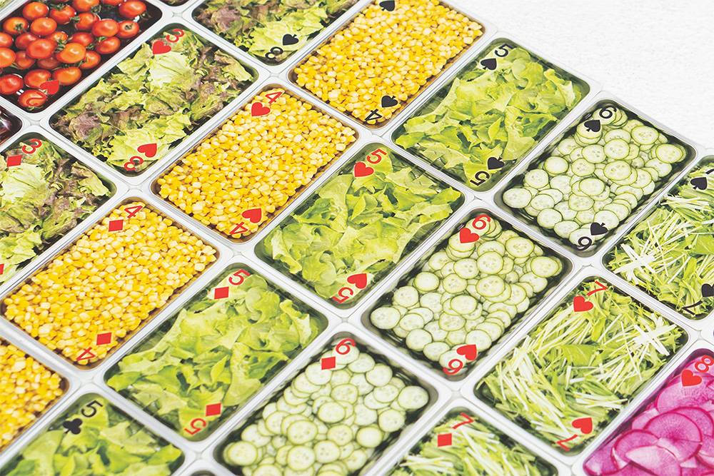 サラダバートランプ